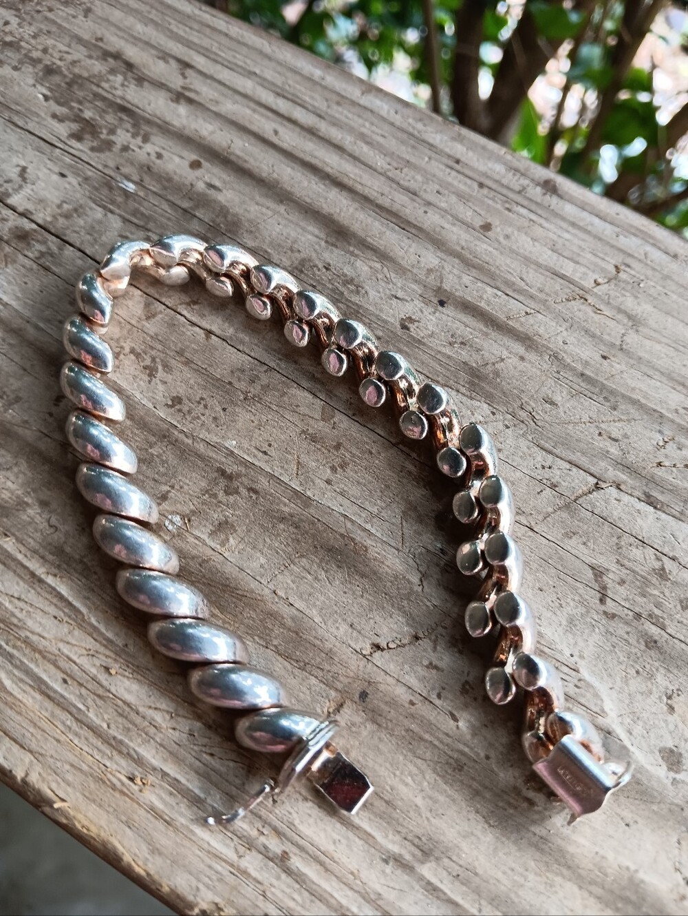 Vintage San Marco 925 Italy 8inch Bracelet - Picture 6 of 6
